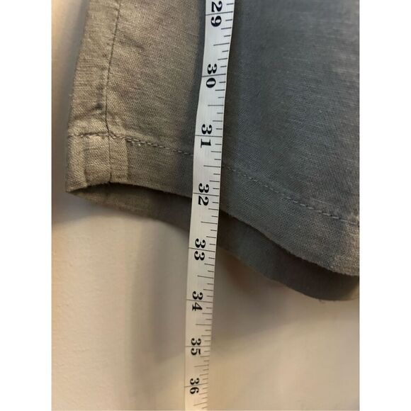 NWT Old Navy Maternity Linen Wide-Leg Pants Olive Green sz XL breathable minimal - Picture 7 of 8
